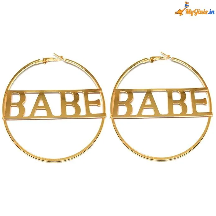 babe hoops golden 1