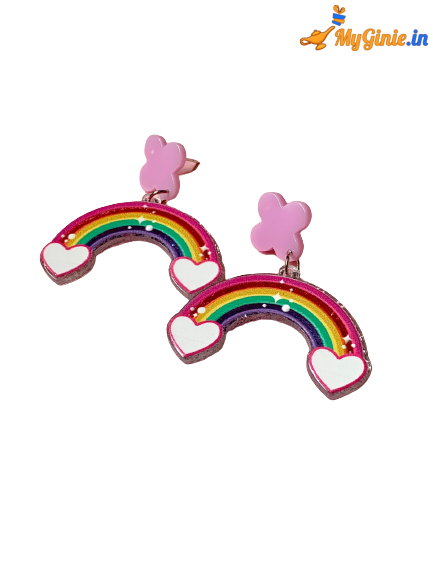 Buy Wingchold6Pairs Crystal Unicorn Clip On Earrings for Little Girls Rainbow  Earrings Butterfly Earrings Toddler Girls Dress Up Jewelry  Online at  desertcartINDIA