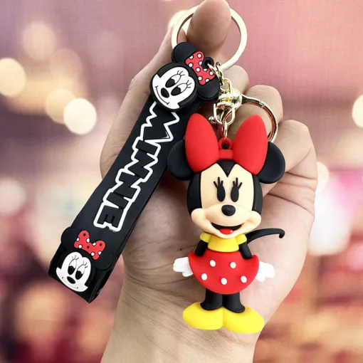 Minnie Mouse 3D Silicone Keychain Celebrate the Iconic Disney Character – MyGinie.in