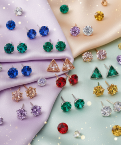 Elegant Crystal Earrings Collection