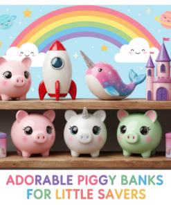 Adorable Piggy Banks for Little Savers
