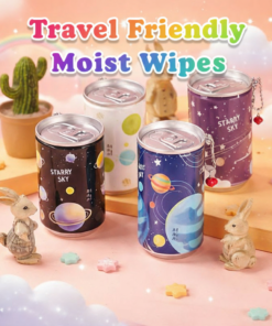 Travel Friendly Moist Wipes